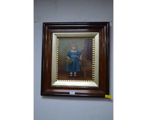 Portrait of a Young Girl in a Georgian Frame 