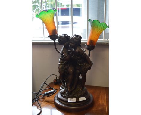 *Reproduction Light Fixture Featuring Children