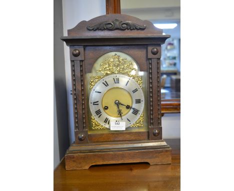 Victorian Mahogany Mantel Clock 