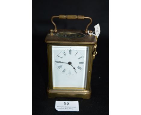 Small Brass Carriage Clock 