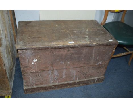 Victorian Pine Toolbox 