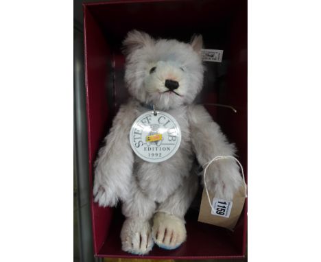 A Steiff 1st ever club bear, Teddy Baby 1929 replica, made in 1992 limited edition for Club members, EAN 420016 - 28cm tall w