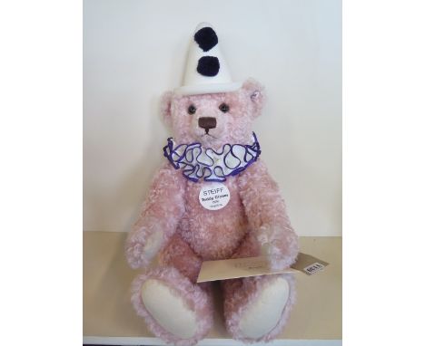 A Steiff Teddy clown 1926 replica, limited to 1500 - EAN 407277 - big 70cm tall, with box and certificate 
