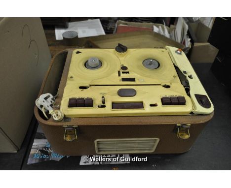 *Vintage reel-to-reel track tape recorder (Lot subject to VAT)