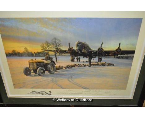 After Richard Taylor, 'Action This Day, Friday 13th', limited edition print 15/25, signed in pencil, 43 x 70cm.