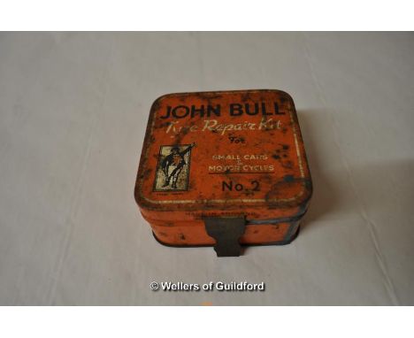 *Vintage John Bull motor cycle puncture repair kit (Lot subject to VAT)