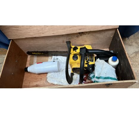 A McCulloch Mac 170 chainsaw