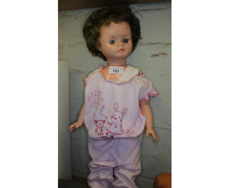 A vintage Rosebul Mattel pull string doll.  