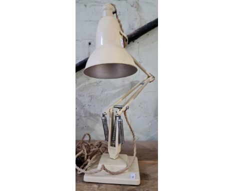 A Herbert Terry & Sons Anglepoise lamp with double stepped base.In working order.