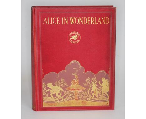 Lewis Carrol, Alice's Adventures in Wonderland, centenary edition, illustrations after Gwynedd M. Hudson.Condition- The spine