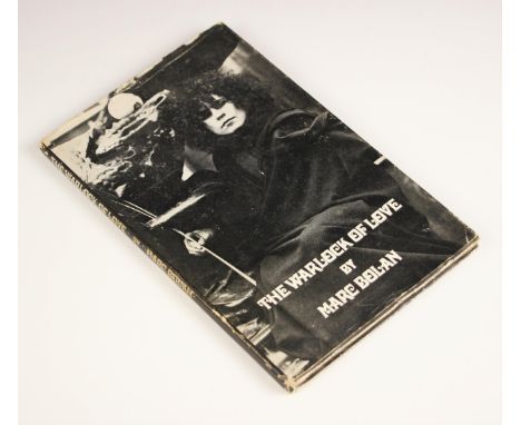 Bolan (Marc), THE WARLOCK OF LOVE, first edition, photographic card boards, DJ, Lupus Music, 1969 