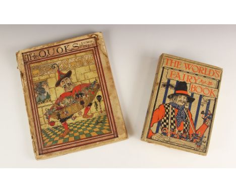 Price (Luxor), THE QUOKS, first edition, car boards, illustrated cover, alphabet checkerboard endpapers, map frontispiece, mo