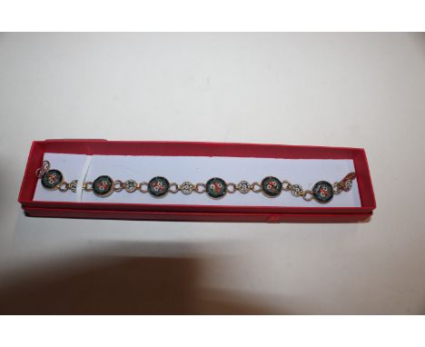 A vintage Millefiori bracelet