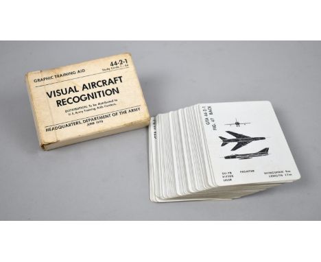 A Pack of Visual Aircraft Recognition Cards, 1-54, Issued Dept Army June 1970 