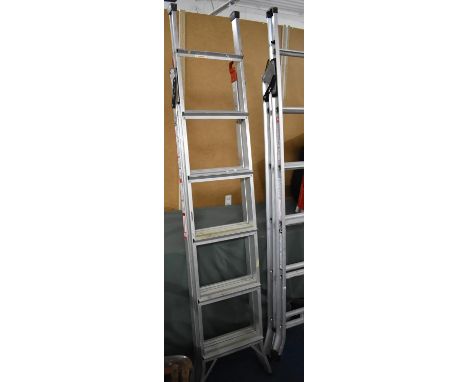 An Aluminium Decorated Ladder 