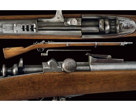 dating: third quarter of the 19th Century provenance: Kingdom of Italy, Round, rifled, 18 mm cal barrel (clean bore, visible 