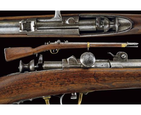 dating: about 1870 provenance: Kingdom of Italy, Round, rifled, 18 mm cal. barrel, (clean bore, clearly visible rifling), wit