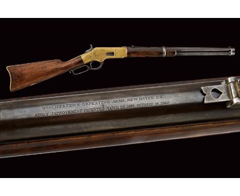 dating: Third quarter of the 19th Century provenance: USA,&nbsp;Round, rifled, 44 centerfire cal barrel (visible rifling, wit