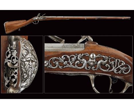 dating: late 17th Century provenance: Sedan, Smoothbore, four-stage, 15 mm cal barrel, octagonal at the first part and engrav