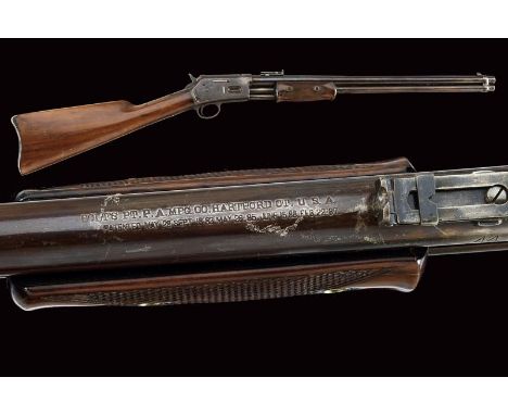 dating: 1887-1890 provenance: USA, Round, rifled, 20' barrel, with foresight and folding and adjustable rear sight, company m