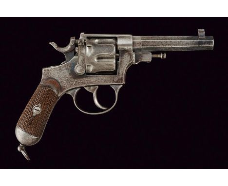 dating: 1915 provenance: Brescia, Octagonal, rifled, 10,4 cal. barrel, with foresight. Grooved, six-shot cylinder, frame mark