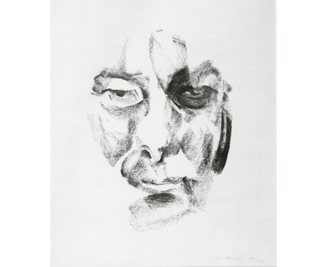 Louis le Brocquy HRHA (1916-2012) SEAMUS HEANEY, 1981 lithograph; (no. 34 from an edition of 100) signed and numbered lower r