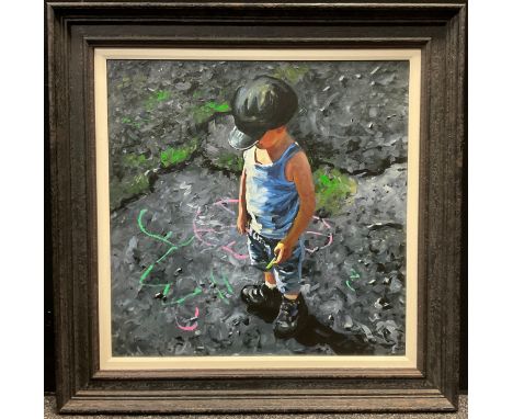 Keith Proctor, after, by Washington Green, 'I have a dream', signed, limited edition number 40 of 195, Giclee print on canvas