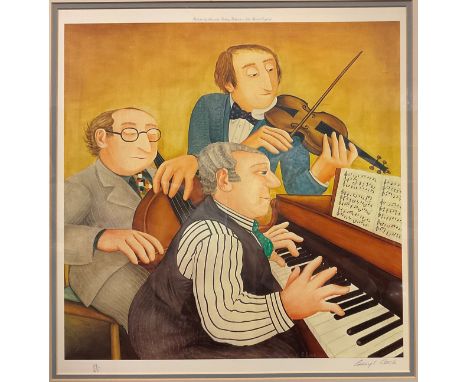 Beryl Cook (1926-2008), by and after, Musicians, 1995, colour print, limited edition, 59/650, published by Alexander Gallery,