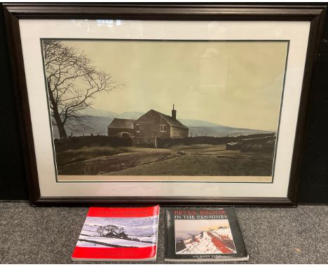 Peter Brook (1927-2009), by and after, Pennine Way, signed in pencil to margin, limited edition number 93/150, lithographic p