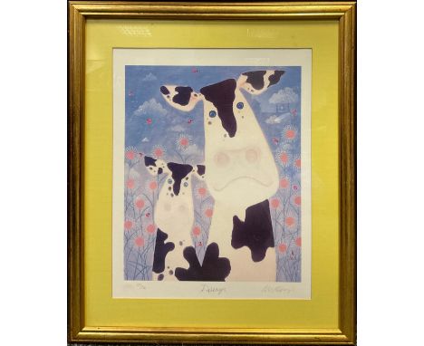 Mackenzie Thorpe, by and after, ‘Daisy’s’, signed and titled in pencil to margin, limited edition print number 271/750, 47cm 