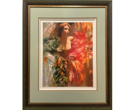 Roman GarassutaMademoiselle Automnesigned, limited edition print, 69/195, 67cm x 52cm 