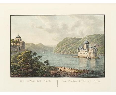 Joseph Engelmann    Malerische Ansichten des Rheins, der Mosel, des Haardt und Taunusgebürges. Heidelberg, J. Engelmann (1819