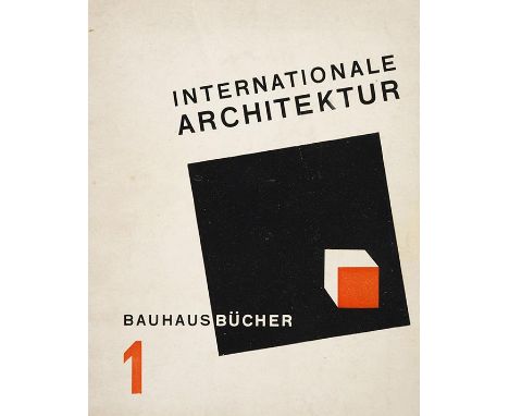 Bauhausbücher    Konvolut von 4 Werken. München, A. Langen 1925-1926. Sammlung von 4 Erstausgaben der berühmten Reihe. Nr. 1: