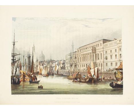 William Westall und Samuel Owen    Picturesque tour of the River Thames. London, R. Ackermann 1828. Eines der schönsten Büche