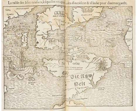 Sebastian Münster    [La cosmographie universelle contentant la situation de toutes les partie du monde]. Basel, H. Petri 156