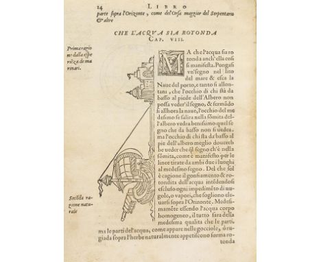 Johannes de Sacrobosco    La sfera. Tradotta emendata et distinta in capitoli da Piervincentio Dante de' Rinaldi con molte et