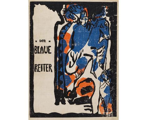Der Blaue Reiter    Herausgegeben von W. Kandinsky und F. Marc. Zweite Auflage. München, R. Piper 1914. 'Die bedeutendste Pro