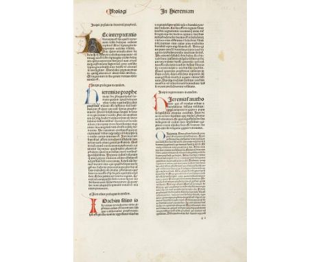 Biblia latina    Biblia latina mit Glossa ordinaria des (Pseudo-) Walafridus Strabo und Interlinearglosse des Anselmus Laudun