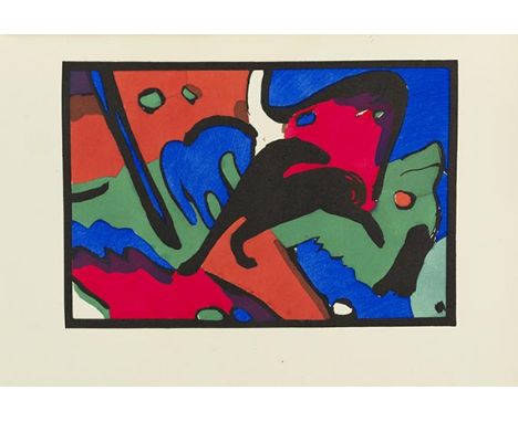 Der Blaue Reiter    Herausgegeben von Wassily Kandinsky und Franz Marc. München, R. Piper 1912. 'One of the most important Ge