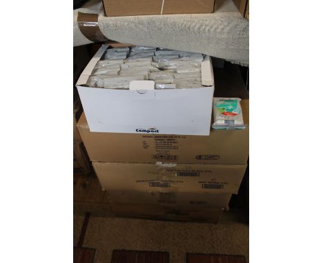 Four boxes of compact wet wipes plus extras 