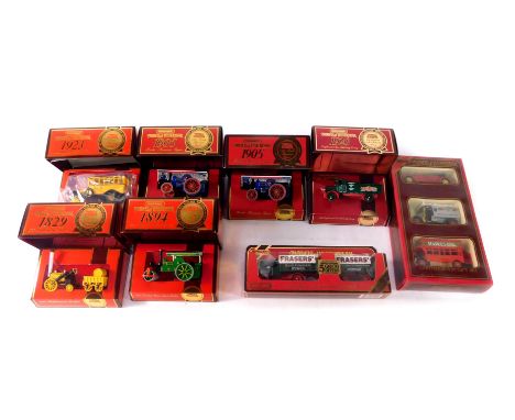 Matchbox Models of Yesteryear, boxed, comprising a Y27 1922 Foden C Type steam wagon and trailer, limited edition three vehic