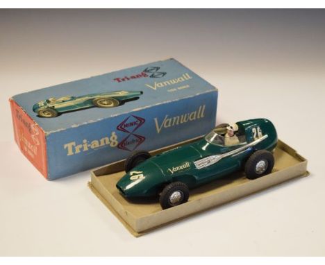 Triang Minic electric Vanwall racing car 1/20 scale, boxed   Condition: 