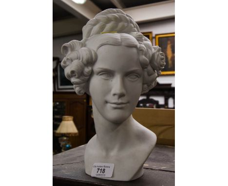 GOEBEL BUST OF GIRL