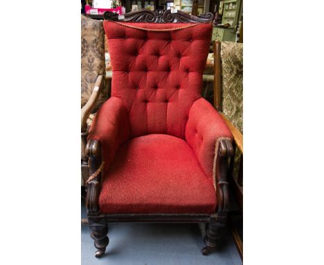 BUTTON BACK CHAIR