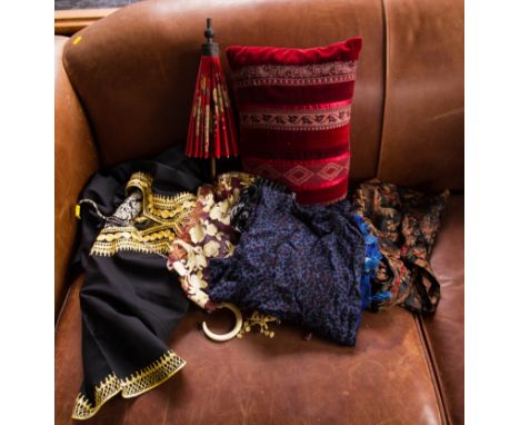 COLLECTION OF VINTAGE SCARVES, SHAWLS ETC