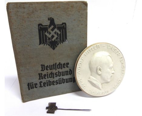 MILTARIA - GERMAN THIRD REICH  comprising a National Socialist League of the Reich for Physical Exercise stickpin; an associa