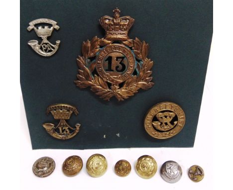 MILITARIA - SOMERSET LIGHT INFANTRY  A 13th Regiment of Foot (1st Somersetshire) (Prince Albert's Regiment of Light Infantry)