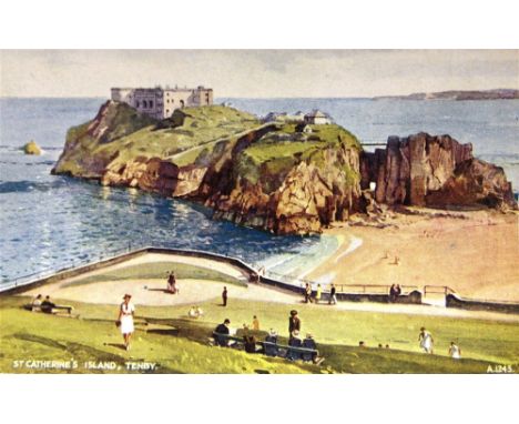 POSTCARDS - ASSORTED   Approximately 119 cards, comprising seventy-two artist-drawn topographical after various artists inclu