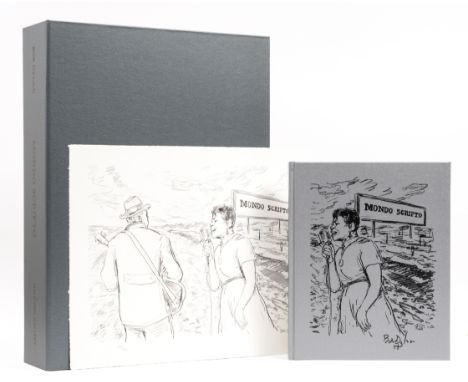 Bob Dylan (b.1941)Mondo ScriptoLithograph, 2018, signed in pencil, numbered from the edition of 4950, co-published by Washing