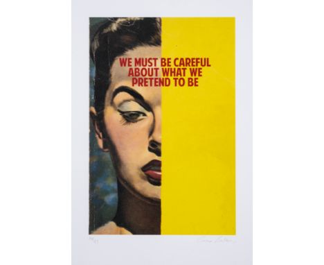 The Connor Brothers (b.1968)We Must Be CarefulDigital pigment print in colours with screenprint varnish, 2015, signed and dat